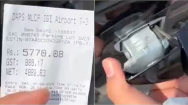 Delhi Airport Parking Chaos: Man receives Rs 5,000 invoice, finds automobile broken