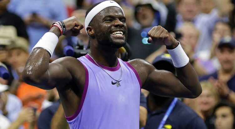 Tiafoe earns third straight US Open quarterfinal berth, beats Popyrin in 4 units