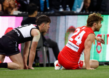AFL information 2024 | Port Adelaide vs Sydney Swans consequence; Dane Rampe excessive shot on Zak Butters