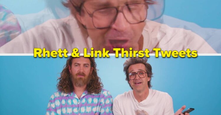Rhett And Hyperlink React To Thirsty And Soiled Tweets