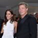 Brad Pitt and Girlfriend Ines de Ramon Make Crimson Carpet Debut