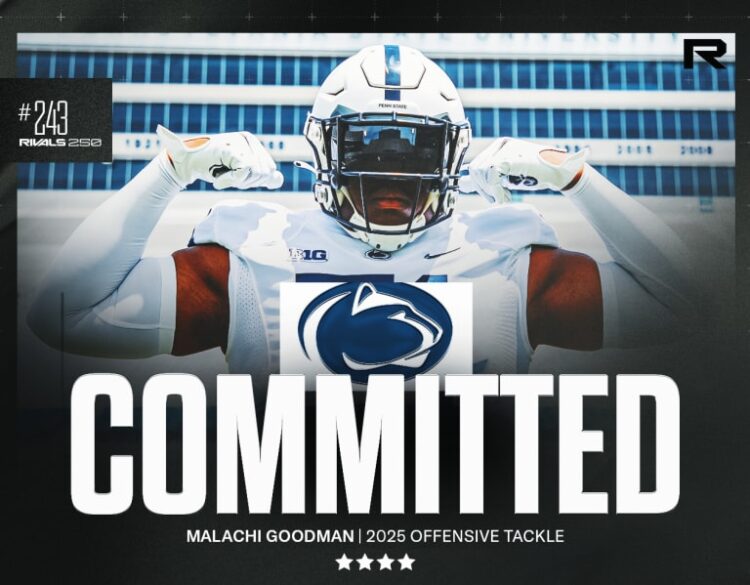 Rivals250 OL Malachi Goodman commits to Penn State