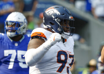 Watch: Broncos protection information second security of first half