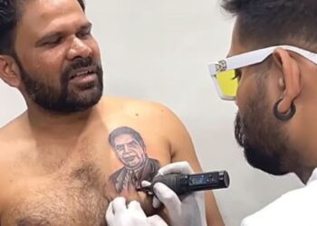 ‘He saved my good friend’s life.’: Man will get Ratan Tata’s tattoo on his chest, calls him ‘real-life God’