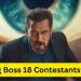 Bigg Boss 18 Contestants Record – Watch Motion pictures On-line
