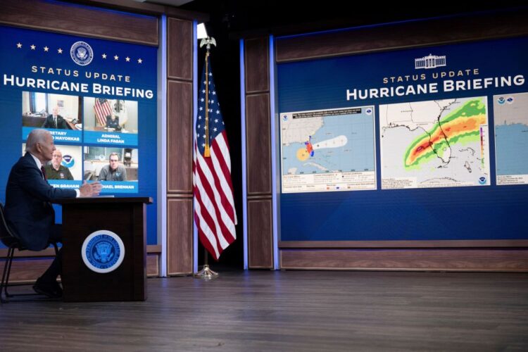 Joe Biden Decries “Reckless, Irresponsible, Relentless” Hurricane Misinformation, Says Donald Trump “Has Led The Onslaught Of Lies”