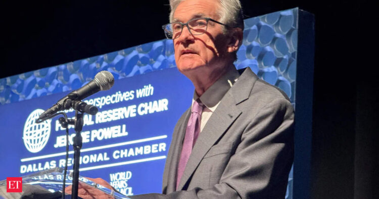 US Fed chair Jerome Powell declines to say if he would stay after time period expires