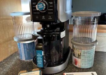 Ninja Creami Deluxe 11-in-1 Frozen Deal with Maker with 4 Deluxe Containers simply $194.98 shipped ($280 Worth!) {As we speak Solely}