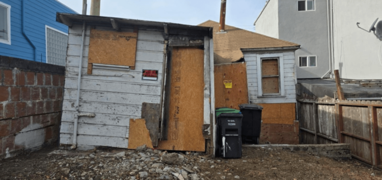 You’ve gotten a number of hours left to bid on this burned-out husk in San Francisco