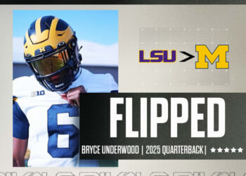 5-star QB Bryce Underwood flips from LSU to Michigan