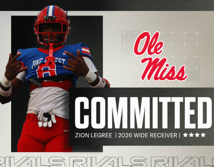 4-star 2026 WR Zion Legree commits to Ole Miss after large recreation go to