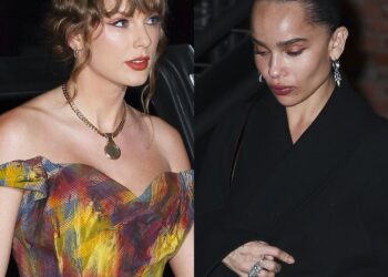 Zoë Kravitz Joins Taylor Swift for Fashionable NYC Dinner