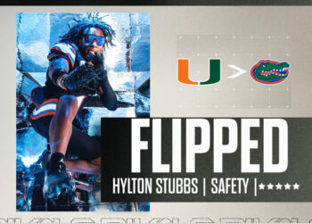 5-star DB Hylton Stubbs flips from Miami to Florida after late go to