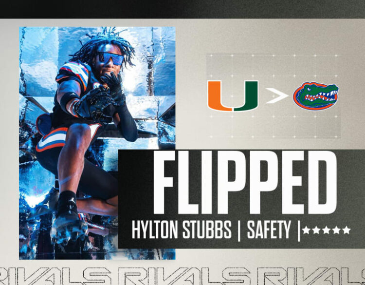 5-star DB Hylton Stubbs flips from Miami to Florida after late go to