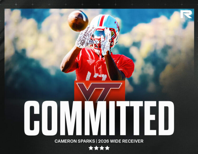 In a shock transfer, four-star Cameron Sparks picks Virginia Tech