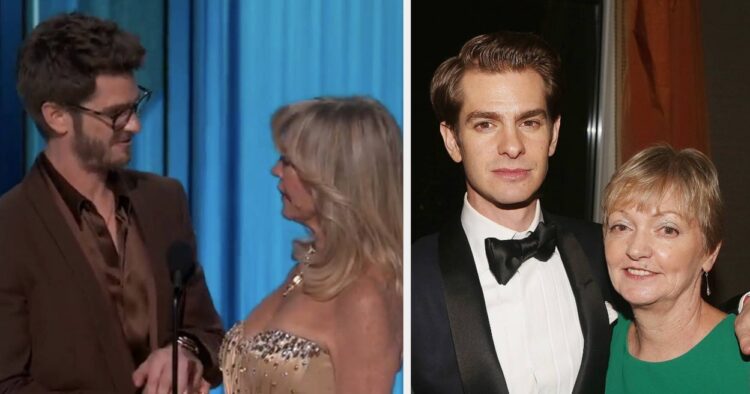 Andrew Garfield’s Goldie Hawn Tribute To Mother