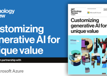 Customizing generative AI for distinctive worth