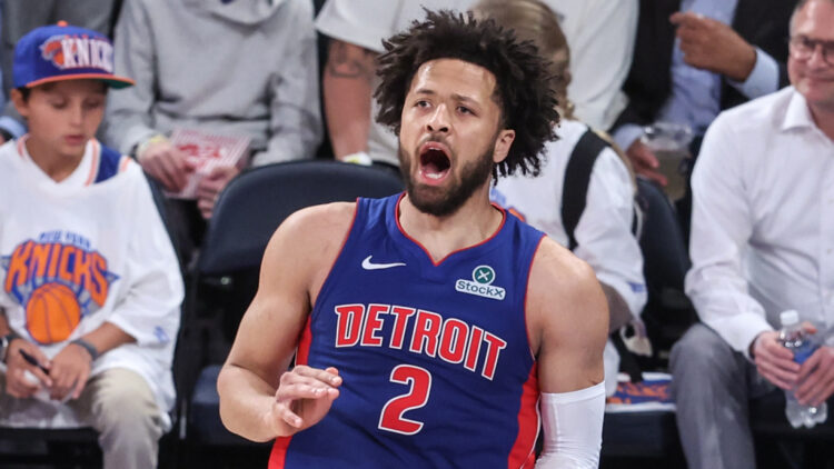 Cade Cunningham comes alive to stave off elimination vs. Knicks