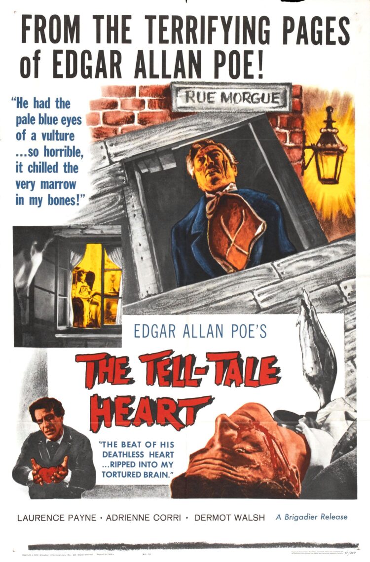 THE TELL-TALE HEART Sleazy ’60s model