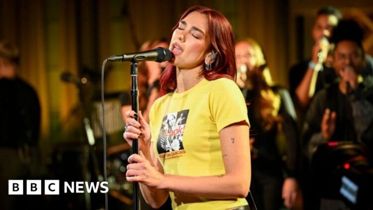 Elton John and Dua Lipa search safety from AI