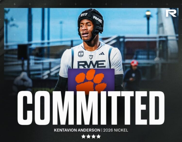 Clemson secures a dedication from in-state DB Kentavion Anderson