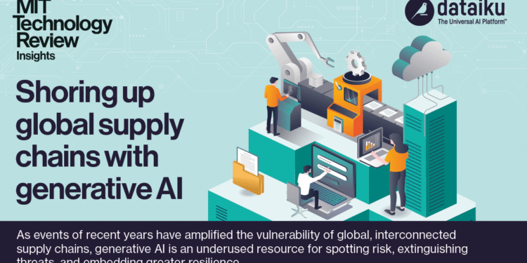 Shoring up world provide chains with generative AI
