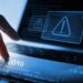 Handle bar exhibits hp.com. Browser shows scammers’ malicious textual content anyway.