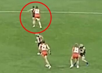 GWS Giants’ Toby Greene avoids sanction for kick to Sydney Swans defender Dane Rampe’s groin