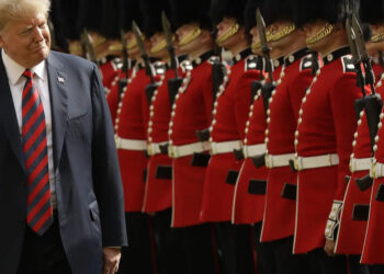 Britain rolls out royal crimson carpet for Trump’s state go to
