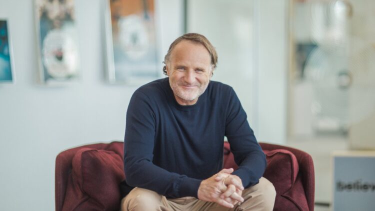 Denis Ladegaillerie sees the way forward for music. It seems to be nothing just like the previous.