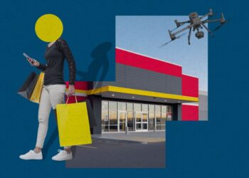Shoplifters may quickly be chased down by drones