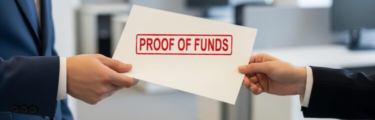 Proof of Funds or Steadiness Affirmation for Constancy Accounts