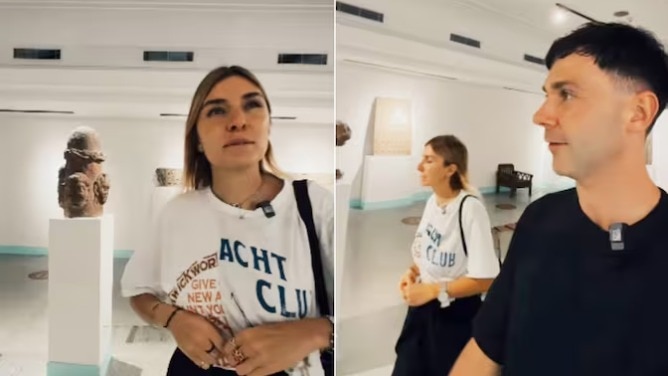 ‘Why museums in India are empty?’: British vlogger asks in viral video, netizens give savage replies