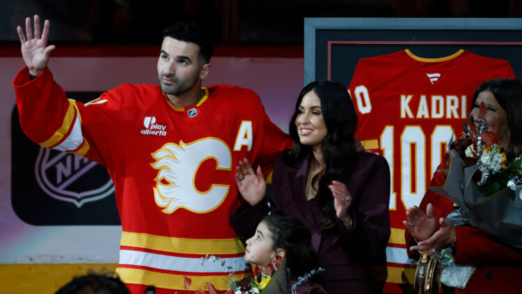 Flames’ Nazem Kadri soaks in each second of emotional 1,000th recreation