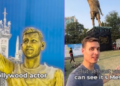 ‘70 ft statue in 40 days, however metro took a long time’: German vlogger questions priorities over Messi tribute