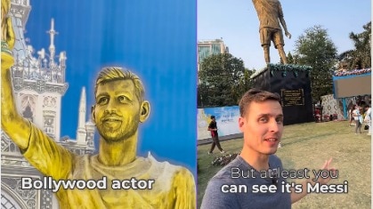 ‘70 ft statue in 40 days, however metro took a long time’: German vlogger questions priorities over Messi tribute