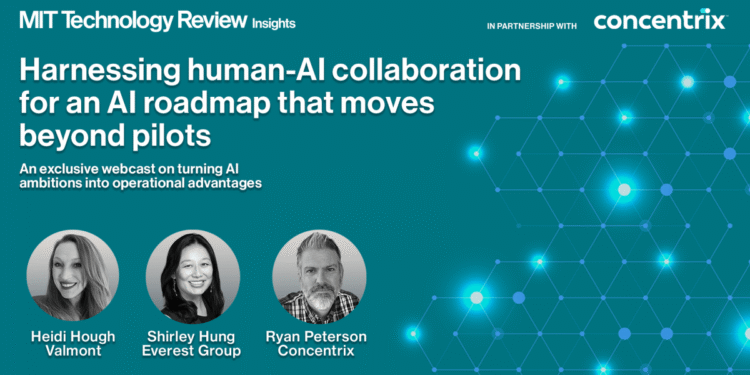Harnessing human-AI collaboration for an AI roadmap that strikes past pilots