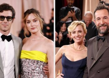 Golden Globes 2026: Pink Carpet {Couples}