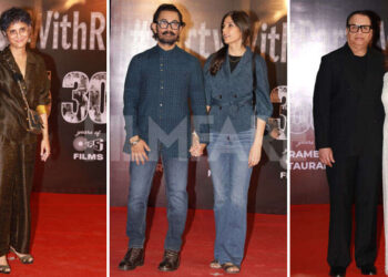 Photographs: Aamir Khan, Mrunal Thakur, Varun Dhawan and Extra Attend Ramesh Taurani’s Birthday Bash