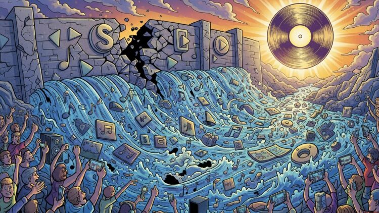 Music streaming platforms now host quarter of a BILLION tracks.